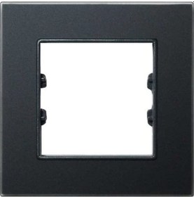 Resim Asfir Schneider Asfora Serisi Pleksiglas Mat Siyah Tekli Çerçeve Apg501-71 Modeli 