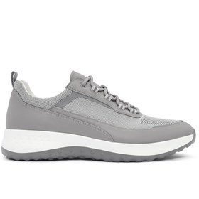 Resim Derimod Erkek Gri Bağcıklı Kalın Tabanlı Sneaker 25SFD692614 