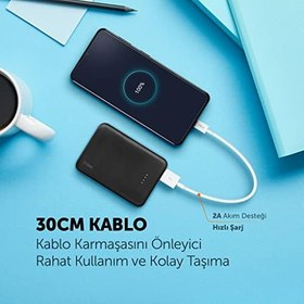 Resim ttec MiniCable 30cm USB-A - USB-C Şarj Kablosu 