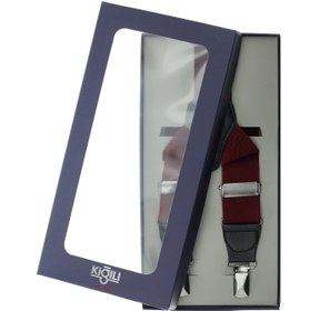 Resim Açık Bordo Pantolon Askısı - Açık Bordo / 35 