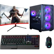 Resim Turbox TX4180 Intel Core I5 11400F 16GB Ram 512GB Nvme 8gb RX580 256BIT 27 Inç Curved 165Hz Freedos Oyun Bilgisayarı 