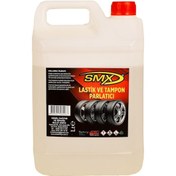 Resim Smx Lastik Parlatma ve Tampon Parlatıcı 5 Lt -M.Fiber Bez 