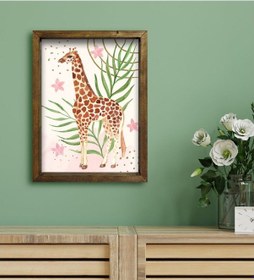 Resim Bk Gift Otel Odası Konseptli Doğal Masif Ahşap Çerçeveli Tablo 30 (551120198) 