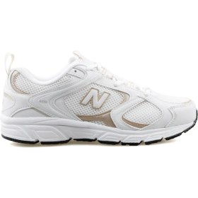 Resim New Balance Kadın Sneaker Spor Ayakkabı Beyaz Altın ML408CW V4 