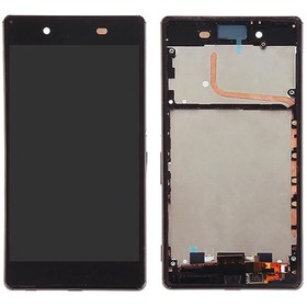 Resim Sony Xperia Z3+ / Z4 E6553 LCD Ekran Dokunmatik Çıtalı Siyah 