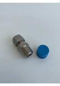 Resim Swagelok Paslanmaz Çelik Erkek Konnektör 1/2 Ss-810-1-8 