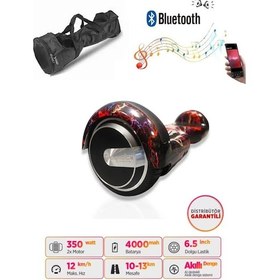 Resim Citymate Hoverboard 6.5 inch Elektrikli Kaykay Scooter Bluetooth Hoparlörlü Çanta Hediye D15 