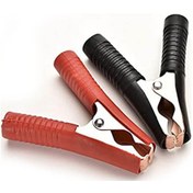 Resim Timsah Ağzı Kıskaç . Maşa - Siyah ve Kırmızı 2 Li Set - 75Mm 30A 