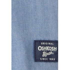 Resim Oshkosh Küçük Erkek Çocuk Gömlek 2 Yaş-5 Yaş Mavi 