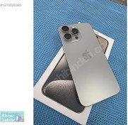 Resim Apple iPhone 15 Pro Max İkinci El TR | 512 GB | Natürel Titanyum İkinci El İphone 15 Pro Max 512 Gb Pil 95 garantili faturalı