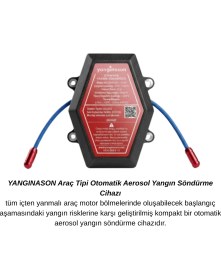 Resim Yangınason Araç Tipi Otomatik Yangın Söndürücü 