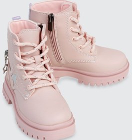 Resim Civil Boots Kız Çocuk Bot 31-35 Numara Pudra 