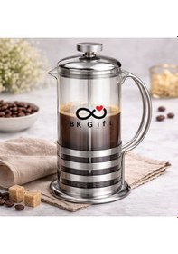 Resim Bk Kurumsal Promosyon 10 Adet Kahve Hediye Seti French Press, Fincan, Mum, Biblo 