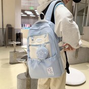 Resim Ticabear Sevimli Hafif Ortaokul Öğrencileri İçin Sırt Çantası - Ayarlanabilir Askılar, Dayanıklı Polyester, Fermuar Kapanışı, Yıldız ve Çiçek Tasarımı, Okul, Seyahat ve Günlük Kullanım İçin Mükemmel, Okul Sırt Çantası, Seyahat Çantası, Sevimli Öğrenci Çantası, Güvenli Fermuar Kapanışı 