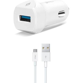 Resim Ttec Speedcharger Qc 3.0 Araç Şarj Aleti + Type-C Kablo 