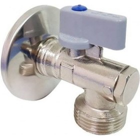 Resim E.C.A Mini Çamaşır Makine Musluğu 602111059 Krom 