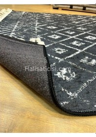 Resim Salerno Çamaşır Makinesinde Yıkanabilir Kilim Halı Hs1010 Çok Renkli 