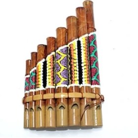 Resim MCM Group Bambu Batikli Pan Flüt 