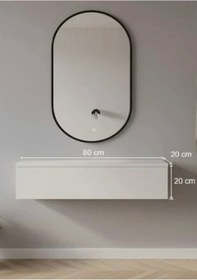 Resim DÜLGERR AHŞAP Dülger Duvar ünitesi makyaj masası 