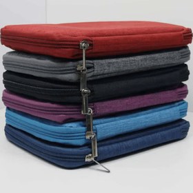 Resim Premium Polyester Saat Kayışı Organizatör Kutusu, Elastik 12 Halkalı & Flip-Kilit Tasarımı Apple iWatch/Galaxy Kayışları için, Kompakt Hafif Seyahat Saklama Kutusu, Dayanıklı Kayış Aksesuar Organizeri, Saat Kayışı Depolama Kutusu 