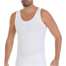 Resim 3 Adet Yıldız Erkek Formen Likralı Atlet Beyaz 370 Beyaz 