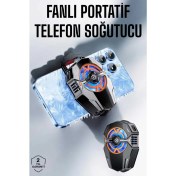 Resim Telefon Soğutucu Fanlı Güçlü Motor Radyotör Soğutucu 