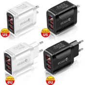 Resim Prestigegoods 2.4a Dijital Kelebek Çift Arayüz Araç Şarj Cihazı İphone Oppo Samsung Xiaomi Vivo Huawei Ab Uyumlu Taşınabilir 