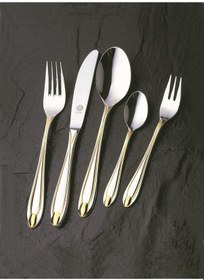 Resim Ggs Solingen Çatal Kaşık Bıçak Set 96 Parça Monıka Parlak Altın 