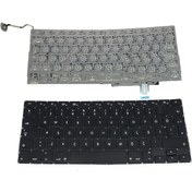 Resim Macbook Uyumlu Pro A1297 MC725LL/A Klavye - Türkçe Siyah - Büyük Enter 