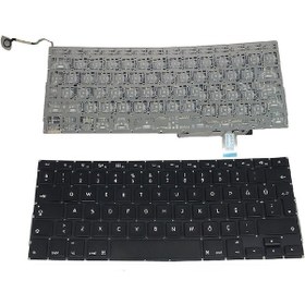 Resim Macbook Uyumlu Pro A1297 MC725LL/A Klavye - Türkçe Siyah - Büyük Enter 