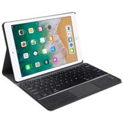 Resim Microcase Ipad 6.nesil 9.7 Inch Uyumlu 2018 Bluetooth Touchpad Klavye + Standlı Kılıf - Bkk5 