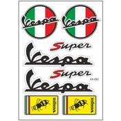 Resim A4 Sticker 082 Tek Paket Çoklu Sticker 