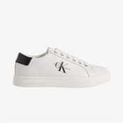 Resim Calvin Klein Classic Cupsole Laceup Low Beyaz Erkek Spor Ayakkabı 