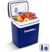 Resim Coolist CLT18 12 Volt 220 Volt AC/DC 18 L Mavi Sıcak Soğuk Oto Buzdolabı 
