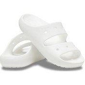 Resim Crocs Classic Sandal V2 Unisex Terlik 209403-100 Beyaz 