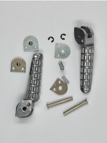 Resim Karadeniz Motor FR043 2009-2013 Ducati Monster 796 Uyumlu Arka Basamak Set Sağ Sol Takım 