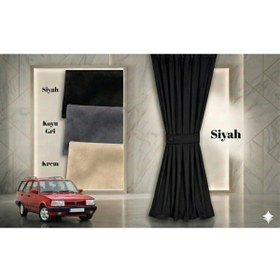 Resim MOPS TOFAŞ KARTAL Siyah Raylı Oto Perde 5 CAM UYUMLU 