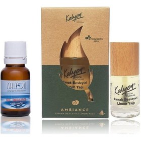 Resim Kalyon Oje Çözücü + Bitkisel Tırnak Besleyici Limon Yağı 11 ML 