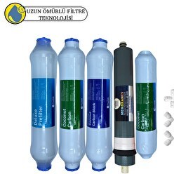 Resim Pemax Water Solutions Fluxtek Kapalı Kasa Su Arıtma Cihazlarına Uluslar arası Sertifikalı 5'li Platinium Mebran 