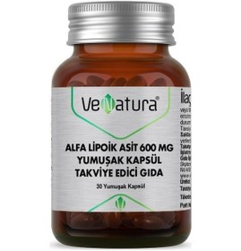 Resim Venatura Alfa Lipoik Asit 600 Mg 30 Kapsül 