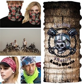 Resim Pirate&Parrot Bandana-Boyunluk Wheel 