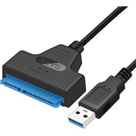 Resim Spelt USB 3.0 to SATA 3 Kablosu 6 Gbps 2.5 inch HDD SSD 22 Pin 