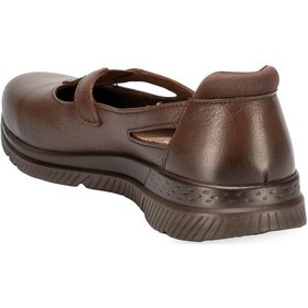 Resim Forelli 29435-g Sole Taba Kadın Hakiki Deri Ayakkabı Taba 