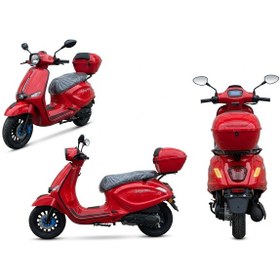 Resim Mondial Lungo 125 Motosiklet Kırmızı 