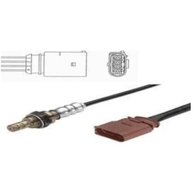 Resim NGK 424 OKSİJEN SENSÖRÜ GOLF IV BORA / TOLEDO II LEON 1.6 16V 