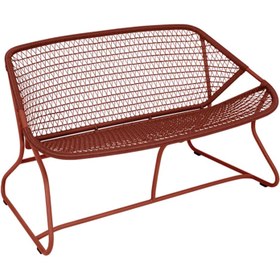 Resim Bench Bordo Metal Bench 