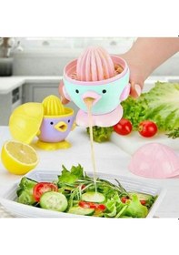 Resim Şirin Limon Portakal Sıkacağı Karışık Renkli Açık Gri 