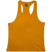 Resim Top Glory Fitness Gym Tank Top Atlet Sporcu Atleti Sarı 5030 Sarı 