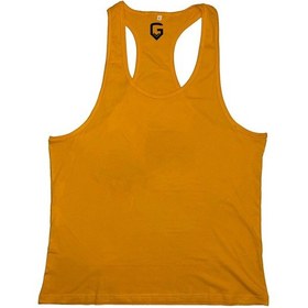 Resim Top Glory Fitness Gym Tank Top Atlet Sporcu Atleti Sarı 5030 Sarı 