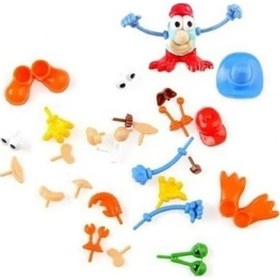 Resim Bubu Oyun Hamuru Aksesuarı Vücut Parçaları 26 Parça 5 Paket Çok Renkli 